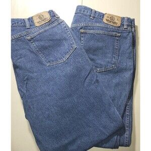 Vintage Wrangler 96501MR USA Made Jeans 46x30 Men's Blue Denim